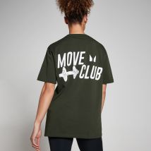 MP Women's Oversized Move Club T-Shirt - Forest Green - L-XL