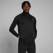 Veste de survêtement à fermeture éclair intégrale MP Training pour hommes – Noir  - S