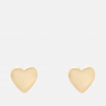 Astrid & Miyu Heart 18K Gold-Plated Sterling Silver Earrings