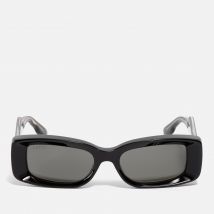 Gucci Acetate Rectangular-Frame Sunglasses