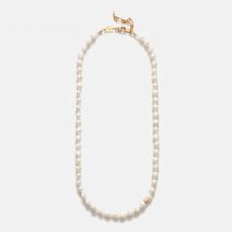 Anni Lu Women's Petit Stellar Pearly Necklace - Pearl