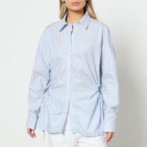 Toit Volant Cicely Striped Cotton-Poplin Shirt - M/L