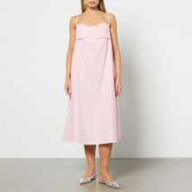 Toit Volant Verona Gingham Cotton Midi Dress - L