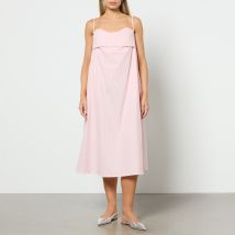 Toit Volant Verona Gingham Cotton Midi Dress - M