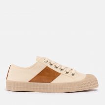 Novesta Star Master Classic Canvas and Faux Suede Tennis Trainers - UK 3