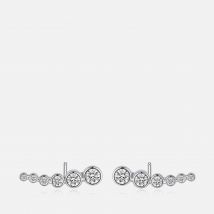 Carat London Carissa White Gold Plated Sterling Silver Earrings