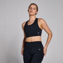 Brassière de sport à maintien supérieur MP Power pour femmes – Noir - S