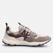 Flower Mountain Unisex Yamano 3 Suede and Shell Trainers - EU 37/UK 4.5