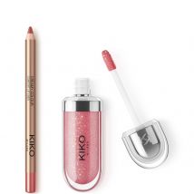KIKO Milano 3D Hydra Lip Combo (Various Shades) - Define and Shine
