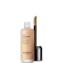 KIKO Milano Full Coverage 2-in-1 Fondotinta e Correttore 25 ml (varie tonalità) - 55 Warm Beige