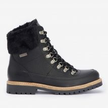 Barbour Woodside Waterproof Leather Lace Up Boots - UK 3