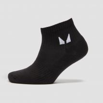 MP Unisex Ankle Socks (1 Pack) - Black - UK 6-8