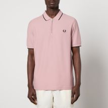 Fred Perry Crepe-Piqué Polo Shirt - S