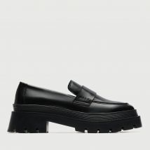 Walk London Women's Kate Leather Saddle Loafers - UK 8