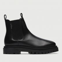 Walk London Dana Leather Low Chelsea Boots - UK 8