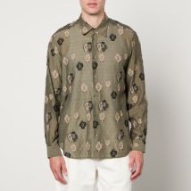 Sunflower Please Fil-Coupé Cotton Shirt - M