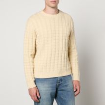 Sunflower Angle Cotton and Wool-Blend Jacquard Jumper - L