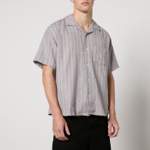 Corridor Cumberland Cotton-Blend Jacquard Shirt - L
