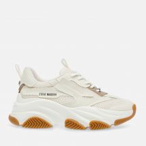 Steve Madden Women's Possession-E Faux Leather Trainers
