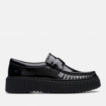 Clarks Women's Torhill Mocc Patent Leather Loafers - UK 3