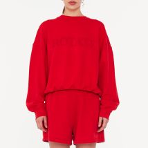 Rotate Sunday Relaxed Cotton-Jersey Sweatshirt - XL