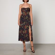 MAX&Co. Gina Floral-Print Chiffon Dress - UK 12