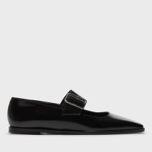 Aeyde Women's Sunny Patent Leather Flats - UK 4