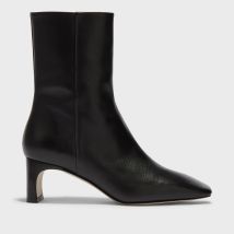 Aeyde Women's Tabitha Leather Heeled Boots - UK 4