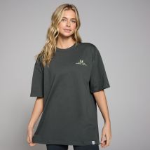 T-shirt graphique MP Lifestyle pour femmes – Noir délavé - S-M