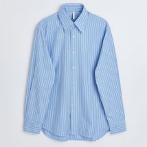 Sunflower Base Cotton-Poplin Striped Shirt - XL