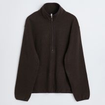 Sunflower Wool-Blend Fleece Jumper - L