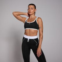 Brassière de sport contrastée MP Tempo pour femmes – Noir - M