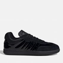 adidas X DingYun Zhang Samba Patent-Leather and Suede Trainers - UK 9
