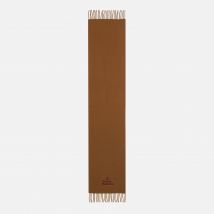 Vivienne Westwood Logo-Embroidered Wool Orb Scarf