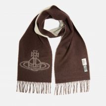 Vivienne Westwood Double Face Orb Wool Scarf