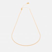 Astrid & Miyu Gold-Plated Tennis Necklace
