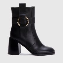 See By Chloé Women's Leather Heeled Boots - 3