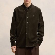 AMI Cotton-Corduroy Classic Fit Shirt - L