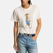 Polo Ralph Lauren Fringe Bear Cotton-Jersey T-Shirt - M