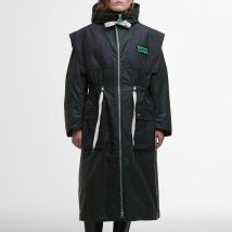 Barbour x GANNI Waxed Cotton Parka - UK 12