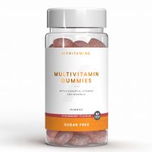 Multivitamine Fruchtgummis - 60Gummibärchen - Sugar Free Strawberry