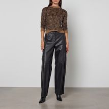Max Mara Studio Abadan Zebra Wool-Blend Jumper - L