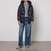 Max Mara The Cube Seia Quilted-Shell Coat - UK 14