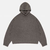 MKI MIYUKI ZOKU Ribbed-Knit Hoodie