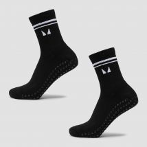 Chaussettes de pilates MP – Noir - UK 9-11 - Noir