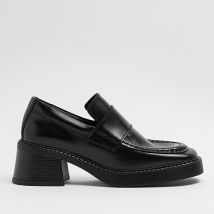 E8 by Miista Women's Karina Heeled Leather Loafers - UK 7