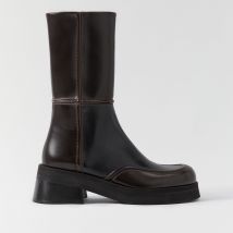 E8 by Miista Women's Inne Mid Leather Boots - UK 3