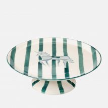 Anna + Nina Pegasus Striped Cake Platter
