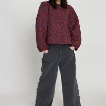 Stella Nova Floral-Print Quilted Cotton Jacket - DK 34/UK 8