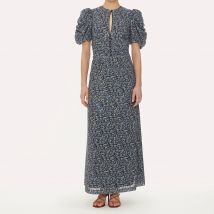 ROTATE Birger Christensen Puff Sleeve Sequinned Dress - DK 38/UK 12